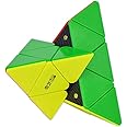 LiangCuber QY MP Magnetic Pyramid Speed Cube 3x3 Stickerless Pyraminx M Puzzle(2021 Version)