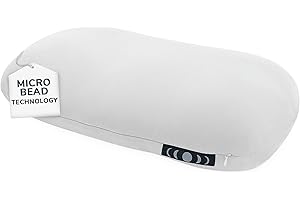 MOONPOD Moon Pod Pillow for Back, Stomach, & Side Sleepers, 4D Pillow (Space Gray) - Ergonomic Bed Pillow for Neck & Shoulder Pain Relief - Cooling Neck Support Pillows for Sleeping - Deep Sleep Pillow