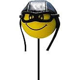 YGMONER Cute Pilot Foam Ball Car Antenna Toppers Exterior Decorations (Pilot)