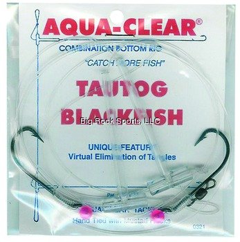 Aqua clear tb-14rb tautog and black fish hi/low rig wit…