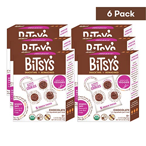 Bitsy's Multi-Pack Good Cookies, Chocolate Orange Beet, 4 Ounce, 6 Count