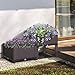 Outsunny Set of 2 Plastic Raised Garden Bed Elevated Planter Box Kit Rattan Pattern with Self-Watering Design and Compact Footprint, Perfect for Flowers Vegetables and Herbsthumb 2