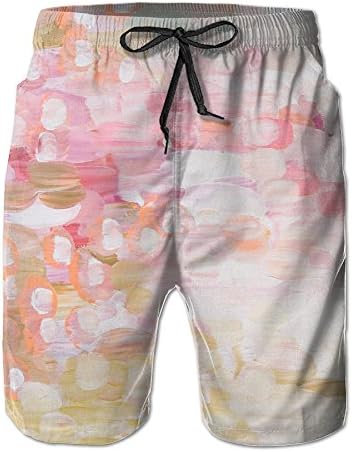 Huenem Waterolor Leisure Quick Dry Holiday Beach Short For Men Boys