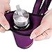 icolor Water Bottle Carrier Holder w/Adjustable Shoulder Strap Sling Insulated Neoprene Sports bottle Sleeve Bag Hiking Pack,For Stainless Steel & Plastic Bottle Diameter Less Than 3
