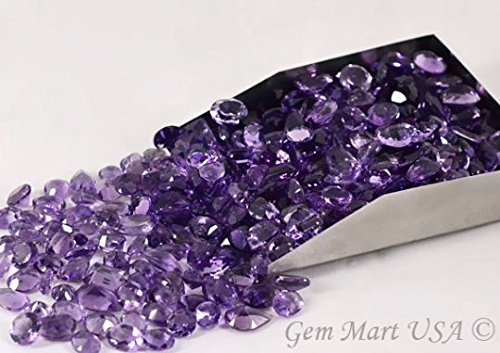 Select Your Stone 50 Carat Mix Gemstone Lot Exclusively by GemMartUSA (AMETHYST) AA-60001