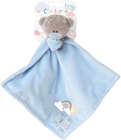 Me To You Tiny Tatty Teddy You Are Loved Baby Boy Comforter Blue AG92036