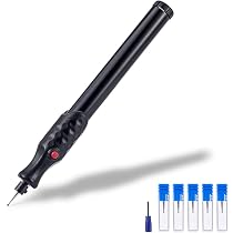 Hands DIY 108Pcs Engraving Tool Kit Electric Micro Engraver Etching Pen DIY Rotary Tool Set With...