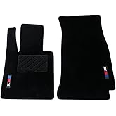 Custom Fit Wool Carpet Car Floor Mats for BMW Z4 E85 2002-2008 - High-Density Anti-Slip All-Weather Full Coverage Mats
