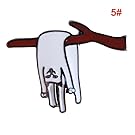 LYNN CAPANZANO Cute Funny Cat Alien Enamel Collar Pins Badge Corsage Cartoon Brooch