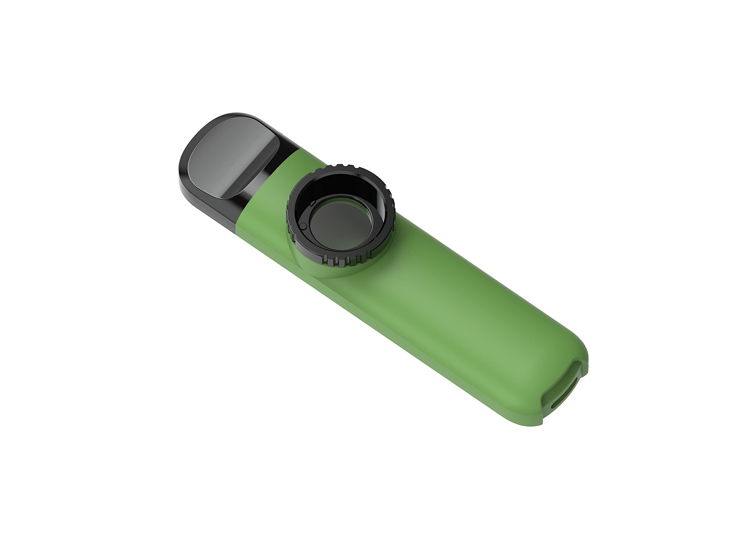 Koldot Easy to Learn Musical Instruments Colorful Kazoos with 4 Replacement Flutes Diaphragms Lanyard (Green)