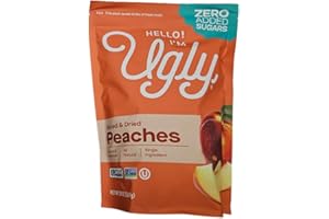 HELLO, I'M UGLY! Hello! I'm Ugly, Sliced and Dried Peaches, 20 Ounces