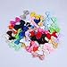 ICObuty Hair Bows for Girls Baby Toddlers Infant Hair Clips Hair Clips Barrette (20 pairs 2 inch)