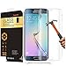 S7 Edge Screen Protector,Galaxy S7 Edge Tempered Glass Screen Protector, Full Coverage Screen Protector for Samsung Galaxy S7 Edge HD Clear Anti-Bubble Film,1 Pack
