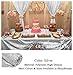 ShinyBeauty Sequin Backdrop - Backdrop Photography and Photo Booth Backdrop for Wedding/Party/Photography/Curtain/Birthday/Christmas/Prom/Other Event Decor - 4FTx6FT(48inx72in) (Silver)