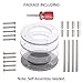 Holaca 1st Generation Acrylic Stable Stand For Amazon Echo, Bluetooth Speaker Stand to Protect your Alexa (Transparent)