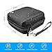 Hard Travel Case for RAVPower FileHub, Travel Router AC750 / N300, 2.5 Inch Portable SSD, MP3 Player, Power Bank, USB Cable and More.
