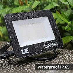 LE LED Flood Lights Outdoor 50W, 4200LM 5000K