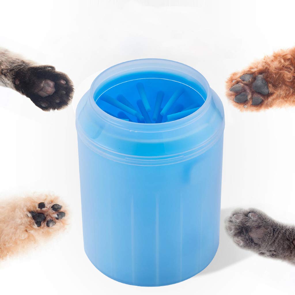 Youdong Pet Dog Foot Cleaning Cup Paw Brush Clean Tool Washer Outdoors wash foot cup dog artifact silicone cat Cleaner Portable Mud Dirt Care Automatic Device Comfortable Silicone