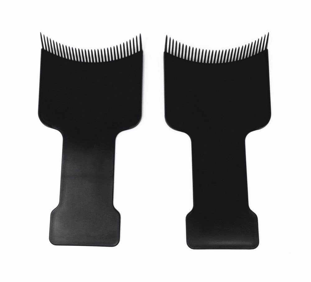 Honbay 2pcs Barber Flat Top Paddle Board Comb Hair Balayage Highlights Board Hair Coloring Kit for Hair Dye : Beauty