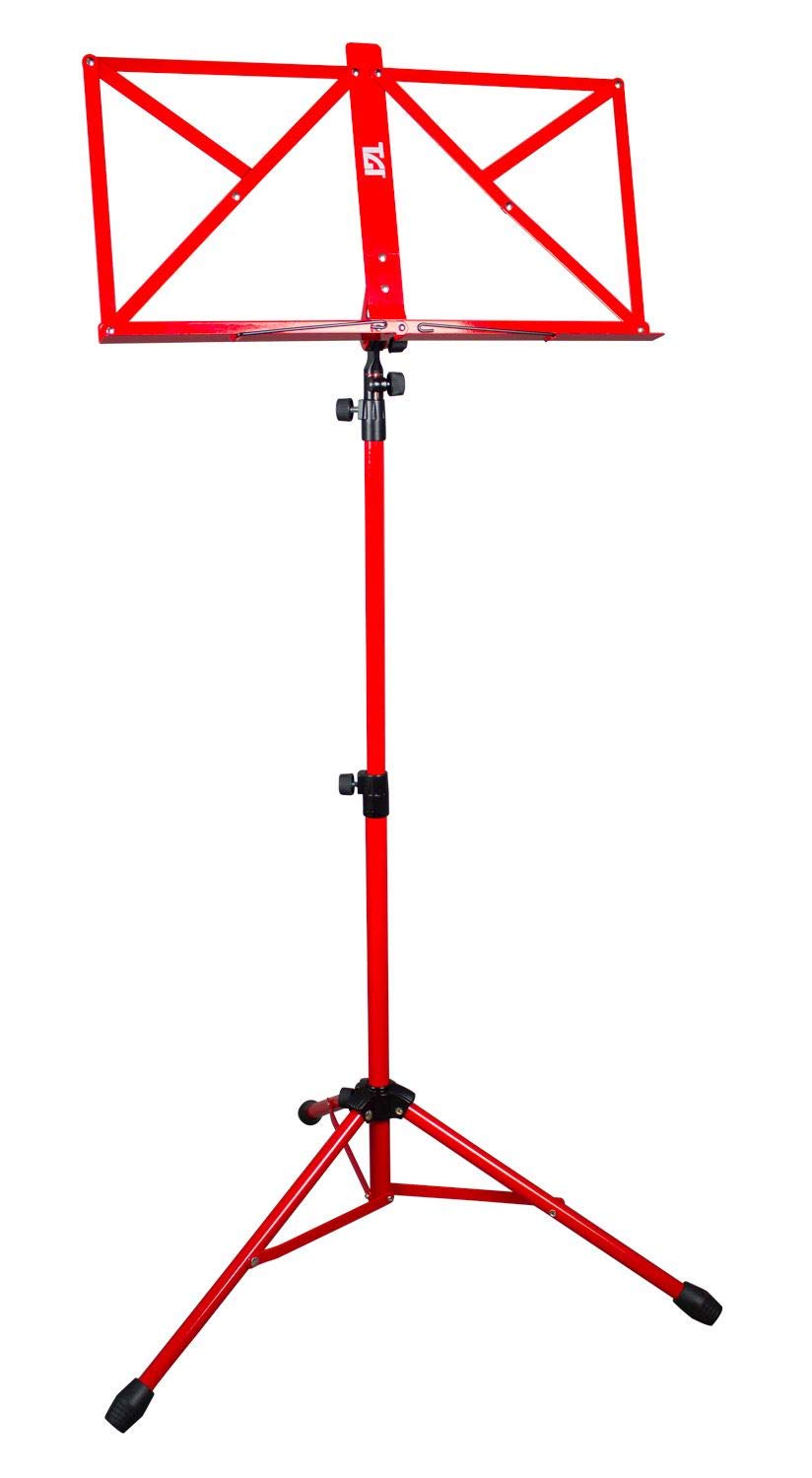 TGI MS20R Music Stand and Carry Bag - Red