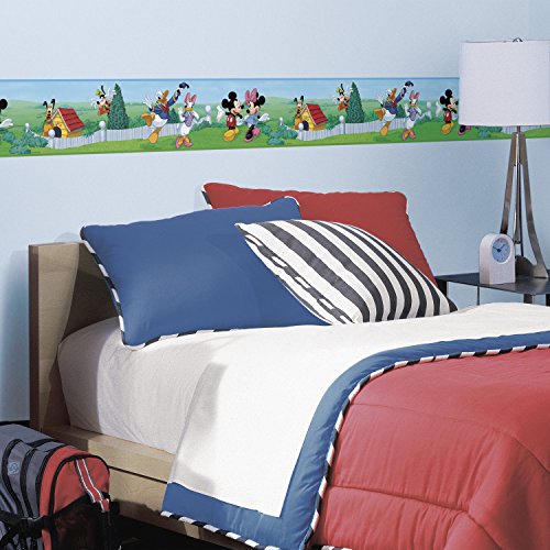 Roommates Rmk1505Bcs Mickey And Friends Peel & Stick Border