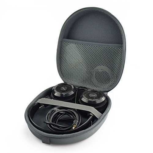 Linkidea headphones Case for Grado SR80 SR80e SR80i SR60 SR60i SR60e, Grado RS2 RS1 RS2i RS1i RS2e RS1e SR125 SR225 SR325 PS500 (Grey)