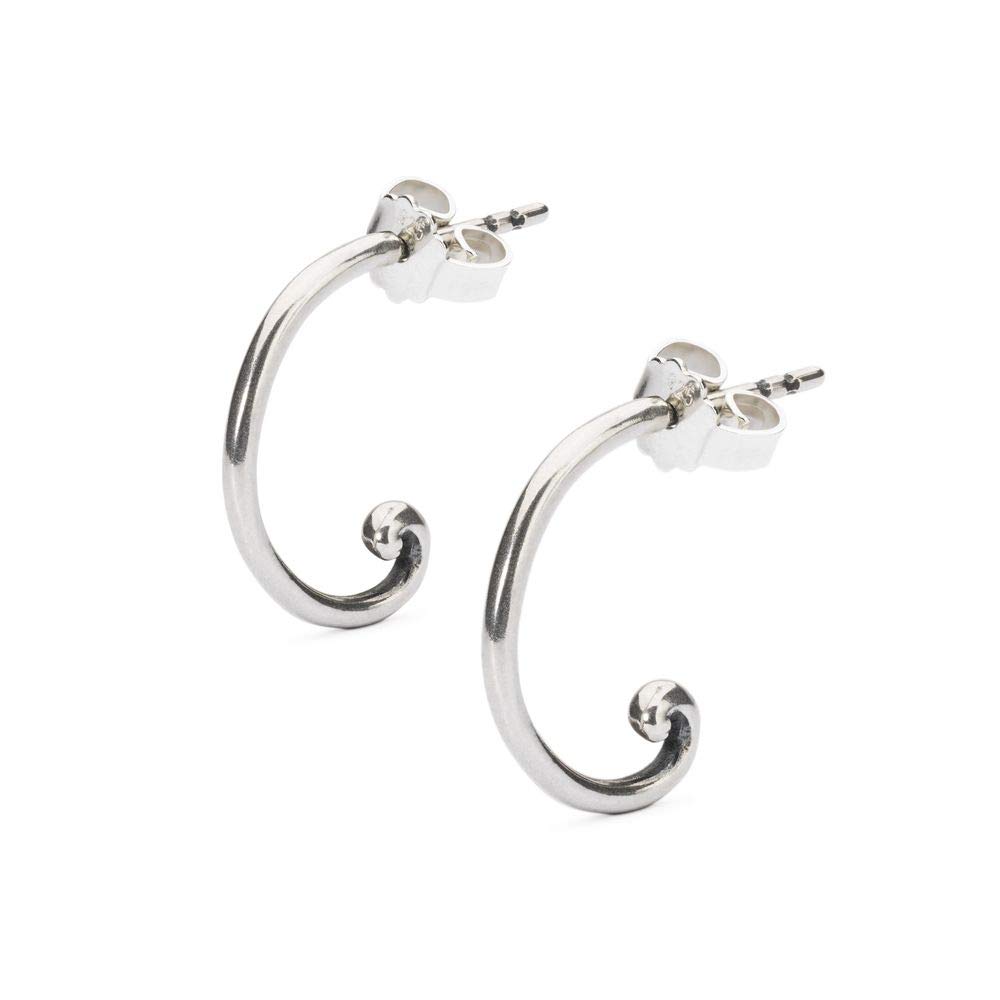 Trollbeads Silver 925 Earring Hooks with Twirl