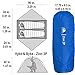 Hyke & Byke Zion Hiking & Backpacking Tent - 3 Season Ultralight, Waterproof Tent for Camping w/Rain Fly and Footprint - 2 Person - Blue