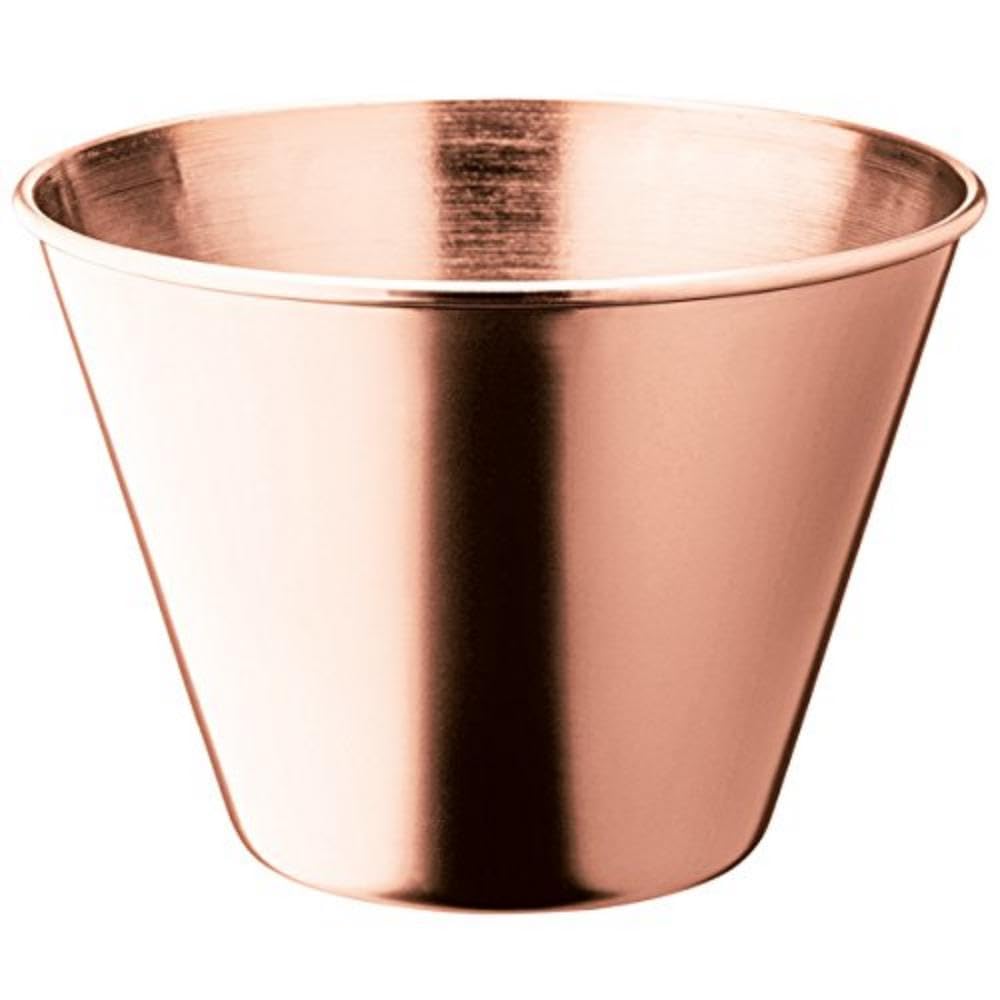 Utopia Tableware Mini Copper Bowl 10cm - Small Conical Copper Ramekin Serving Dish for Sides or Sauces