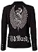 Ed Hardy Women's Long Sleeve Fitted Double Breasted Blazer - Black - Medium