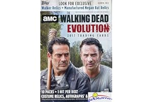2017 Topps AMC The Walking Dead EVOLUTION EXCLUSIVE SPECIAL Factory Sealed Blaster Box with Autograph, Costume Relic or Sketch Card! Featuring Characters covering 7 Seasons of the hit show! WOWZZER!