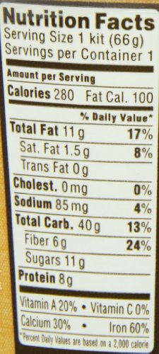 N'Joy Oatmeal Kit, Crunchy Nut, (Pack of 8)