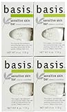 Basis Sensitive Skin Cleansing Bar - 4 oz - 4 pk