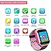 GPS Tracker Smart Watch for Kids - GPS Locator Pedometer Fitness Tracker Touch Camera Games Light Touch Anti Lost Alarm Clock Smart Watch Bracelet for iOS Android Christmas Birthday Gift