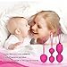 Jintrun 2 in 1 Kegel Exercise Weights & Massage Ball Ben Wa Balls Kegel Balls for Beginners & Tightening- Doctor Recommended for Bladder Control & Pelvic Floor Exercises ...