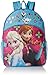 Disney Girls' Frozen Elsa and Anna Backpack with Detachable Lunch Bag, Hot Pink/Blue