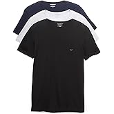 Emporio Armani Men's Cotton Crew Neck T-Shirt, 3-Pack