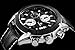 AIMAL Mens Sport Black Leather Strap - Quartz Wrist Watches - Chronograph Calendar and Waterproof