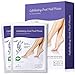 BEALUZ 2 Pairs Exfoliating Foot Peel Mask Exfoliant for Soft Feet in 1-2 Weeks, Peeling Off Calluses & Dead Skin, For Men & Women