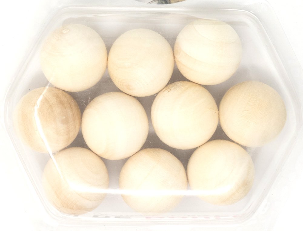 Brimtoy 10 wooden Pétanque/Boules jacks