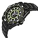 Bulova Marine Star Quartz Mens Watch, Stainless Steel , Black (Model: 98B178)