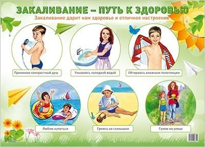 Плакат.спорт.а2.ап.8754.закаливание-путь к здоровью (9785994908754)