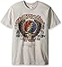 WEA Men's Grateful Dead Mason T-Shirt,Gray,Large