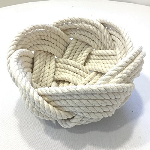 Nautical Rope Cotton Woven Knot Bowl