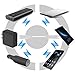 USB Type-C Cable(6.6ft/2m), Fiveboy USB C To C Fast Charging(100W/5A)and Sync(10Gbps) Cable for New MacBook,Nexus 5X/6P,Nintendo Switch and Other USB Type C Port Devices - White