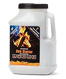 InstaFire 1 Gallon Fire Starter, AWARDED 2017 FIRE STARTER OF THE YEAR - Eco-Friendly, No Harmful Chemicals, Burns up to 1000º for over 10 min. in virtually any condition, lights up to 125 total fires