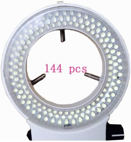 Sinotech 144 Pcs LED Circle Light Microscope Ring Light + Power Adapter Ss-hg-09p White Colors