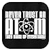 Never Trust an Atom They Make Up Everything Short Sleeve Unisex T-Shirt Large Black [PPP]
