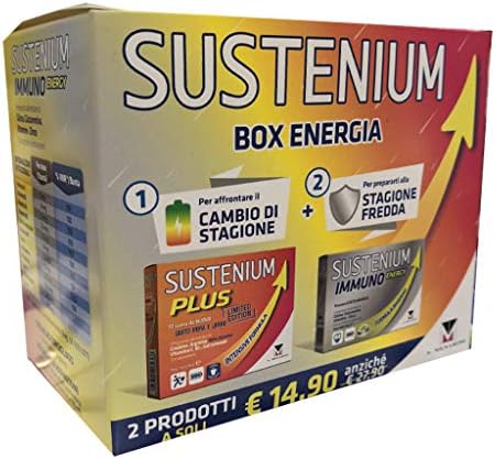 SUSTENIUM Box Energy SUSTENIUM Plus 12 Bags + SUSTENIUM IMMUNO Energy 14 Bags