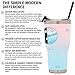 Simple Modern Cruiser Tumbler with Clear Flip Lid and Straw - Insulated Travel Mug Stainless Steel Water Bottle 30 Ounce Ombre: Sweet Taffy